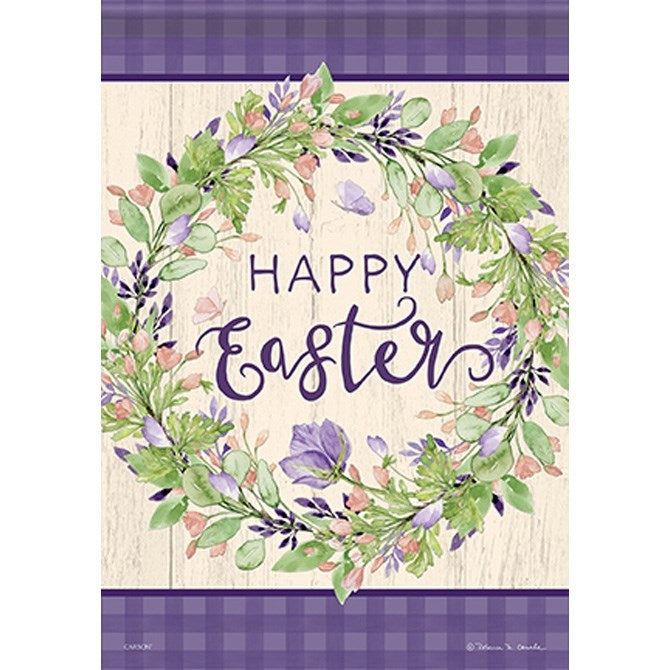 Flag-Garden-Durasoft-Sweet Easter Wreath (12.5" x 18")