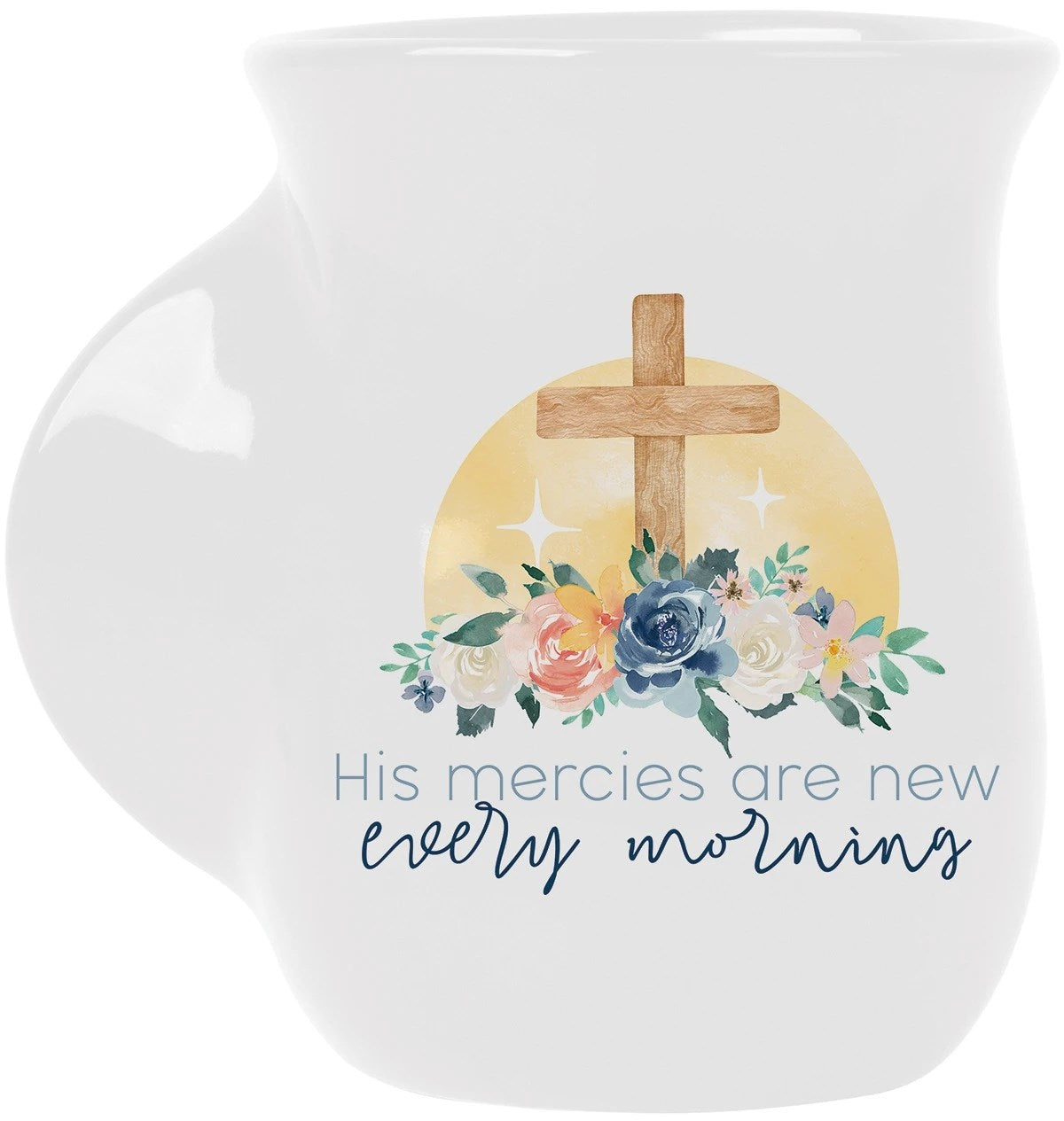 Handwarmer Mug-His Mercies (20 Oz) (Pack Of 4)