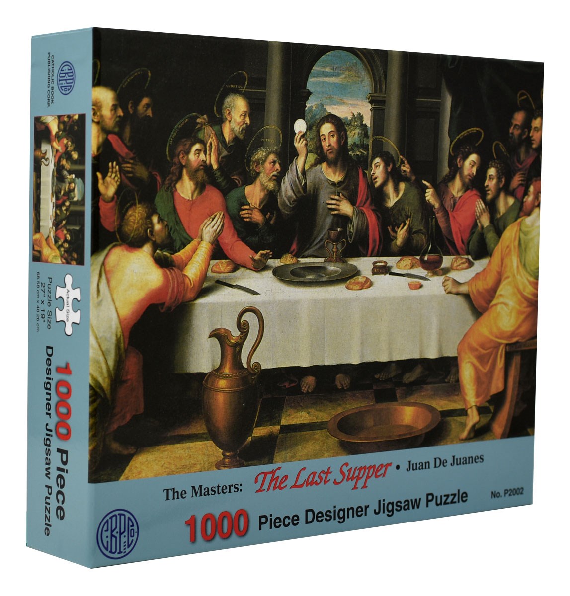 Puzzle-The Last Supper (1000 Pieces) (27" x 19")