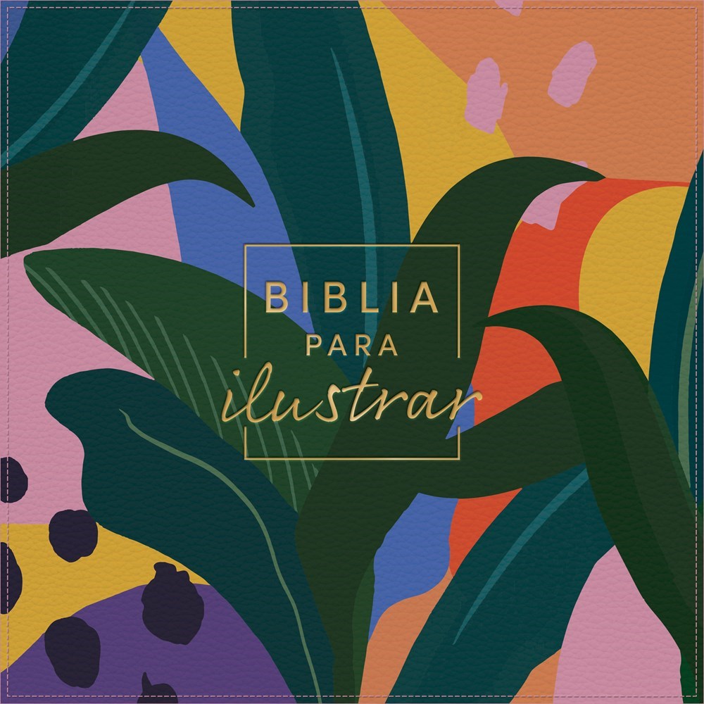 RVR 1960 Biblia para Ilustrar (The Illustrating Bible)-Flowers LeatherTouch