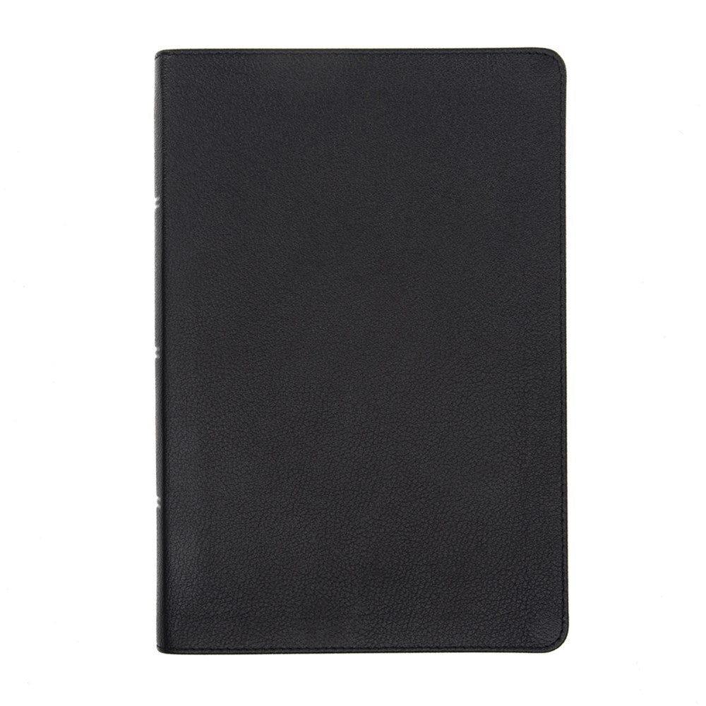 NASB 2020 Giant Print Reference Bible-Black Genuine Leather Indexed
