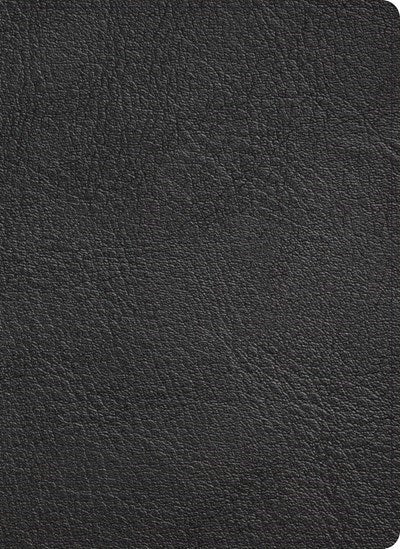 KJV Study Bible (Full-Color) Holman Handcrafted Collection-Black Premium Goatskin