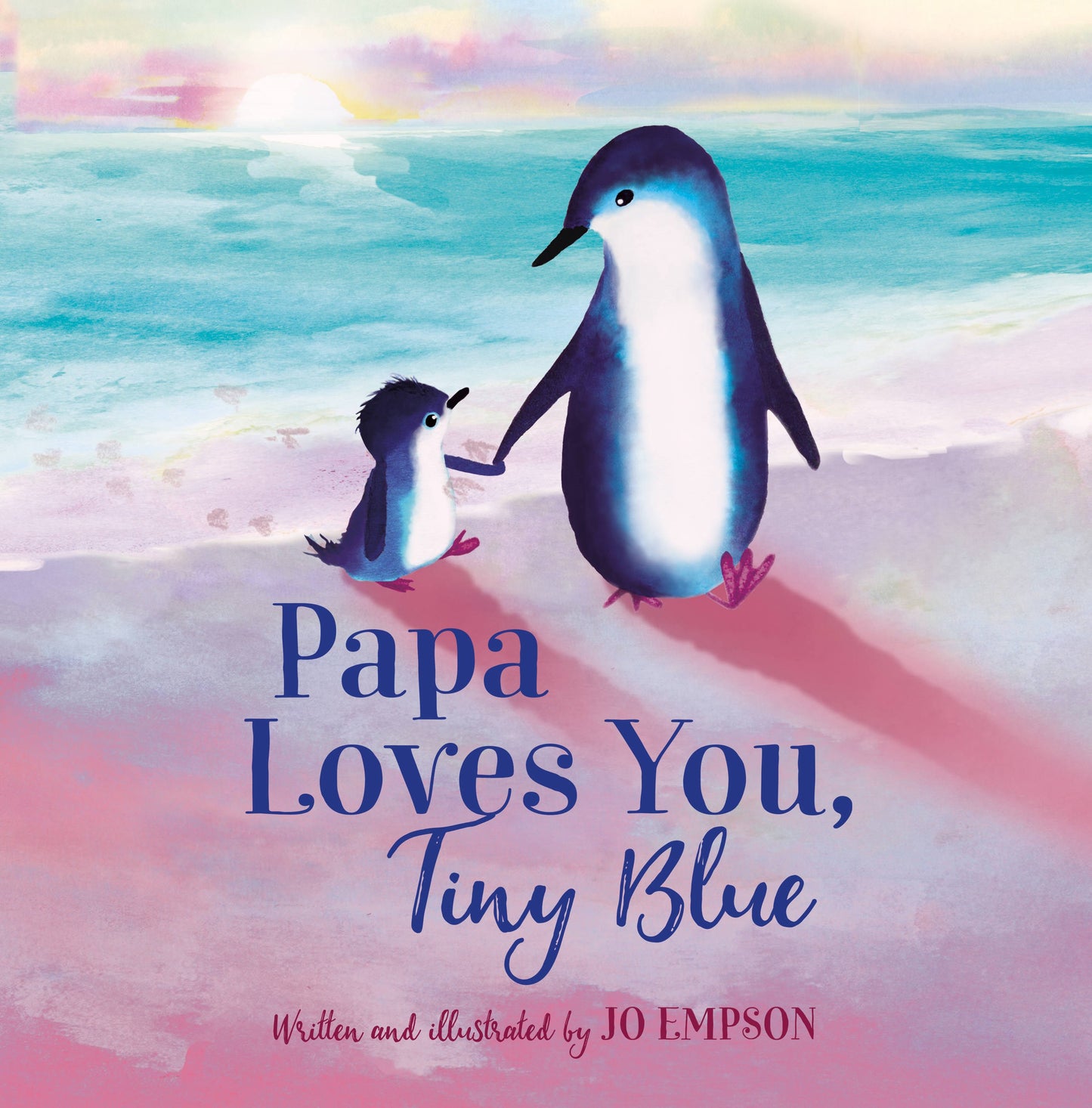 Papa Loves You Tiny Blue