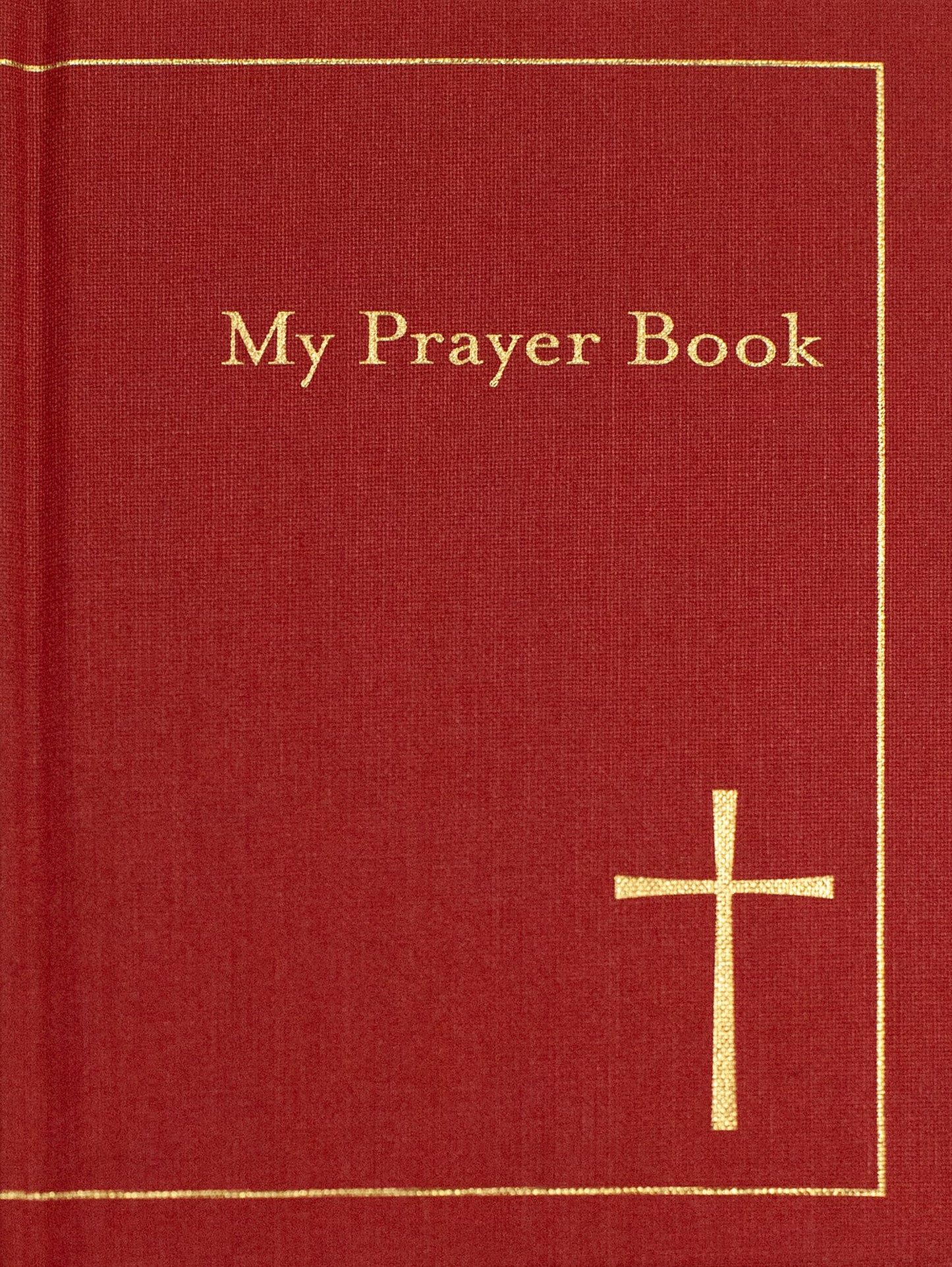 My Prayer Book-Red Cloth