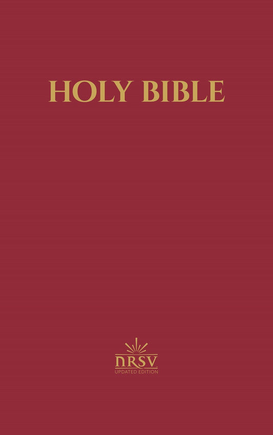 NRSV Updated Edition Pew Bible-Burgundy Imitation Leather