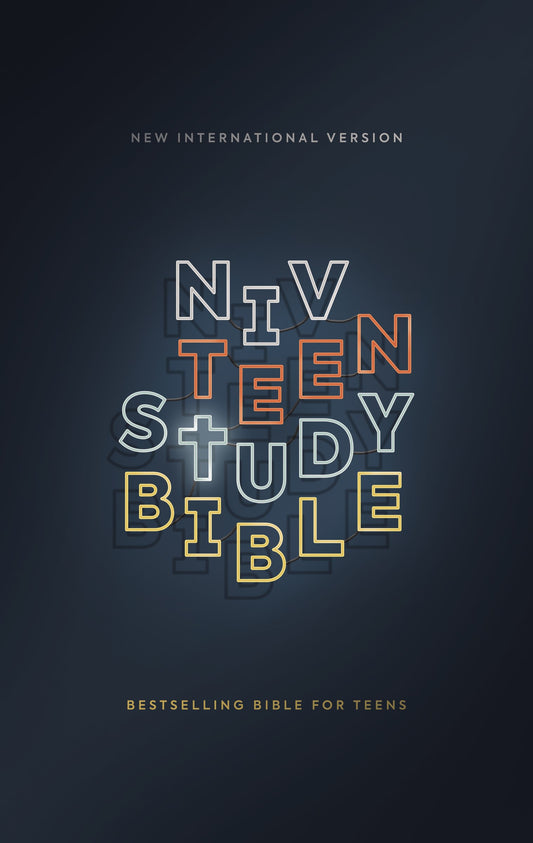 NIV Teen Study Bible (Comfort Print)-Navy Hardcover