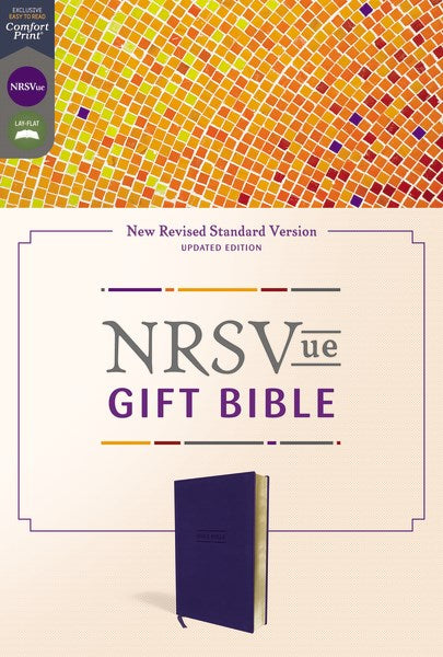 NRSV Updated Edition Gift Bible(Comfort Print)-Blue Leathersoft