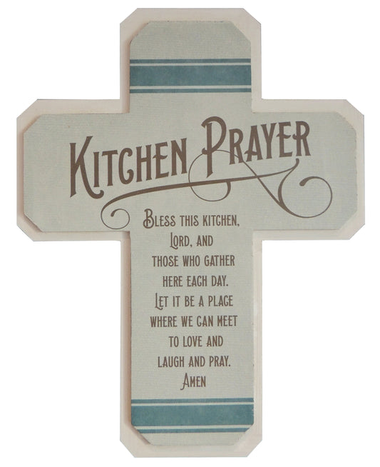 Wall Cross-Kitchen Prayer (9.5")