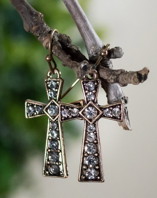 Earrings-Eden Merry-Cross