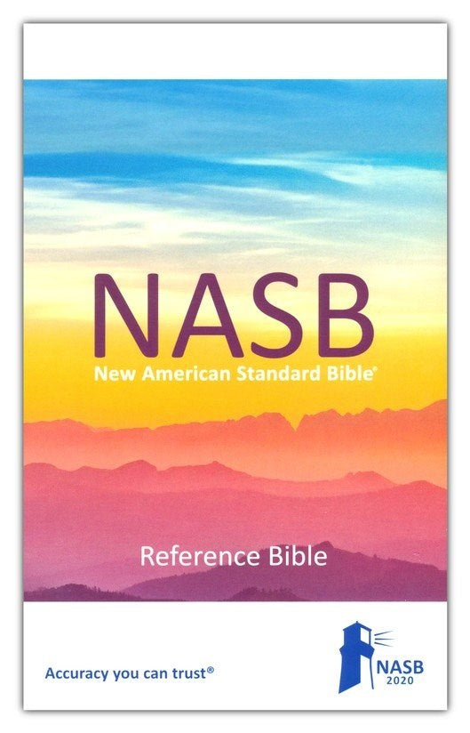 NASB 2020 Reference Bible-Maroon Leatherflex