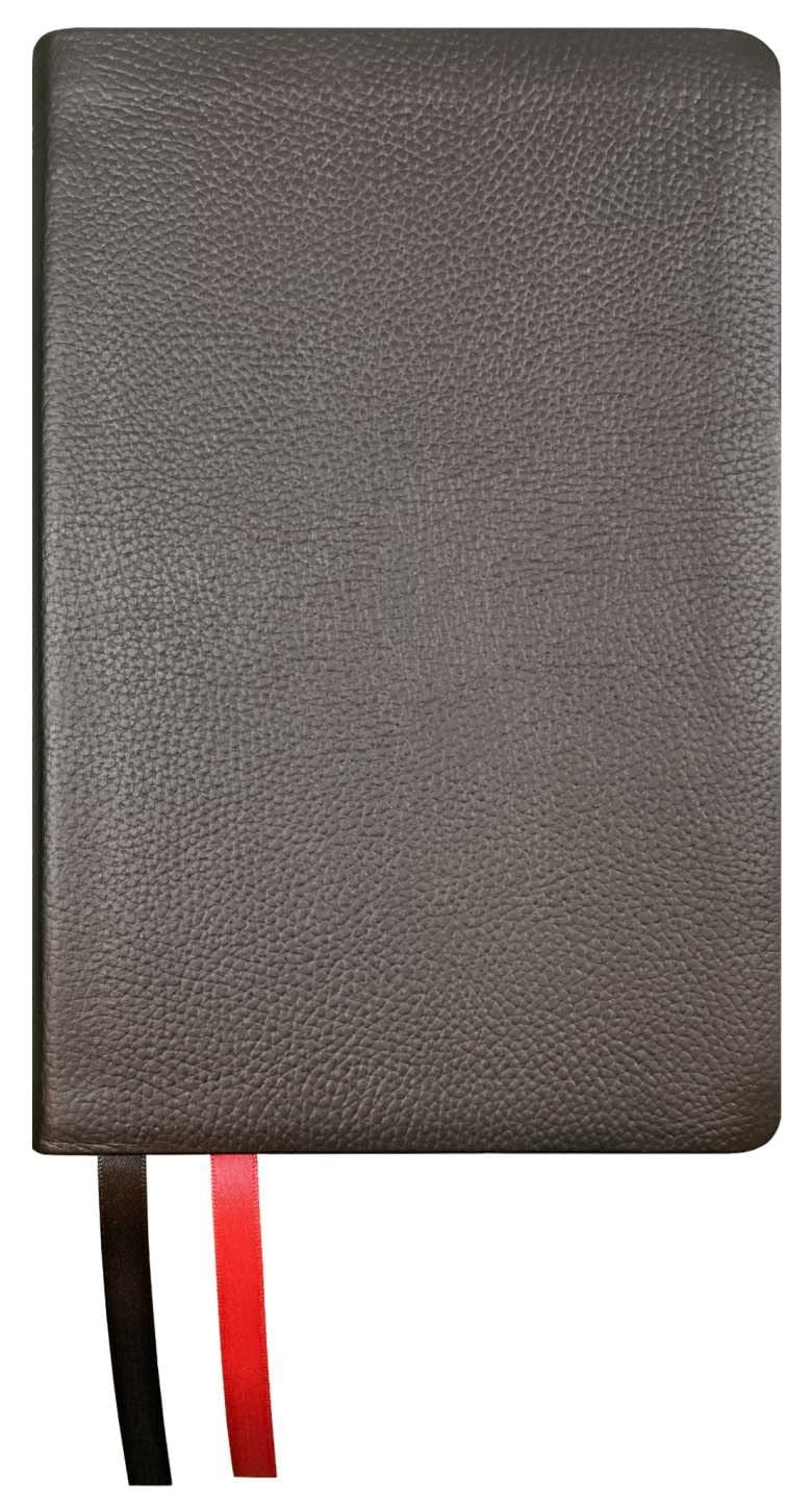 NASB 2020 Reference Bible-Black Genuine Leather