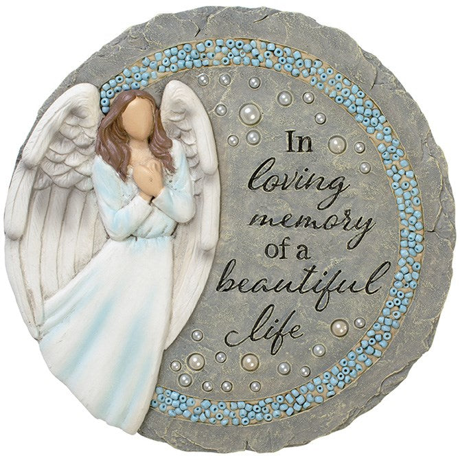 Garden Stone-Beadworks-In Loving Memory (9.25")