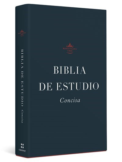RVR 1960 Biblia de Estudio Concisa (Concise Study Bible)-Hardcover