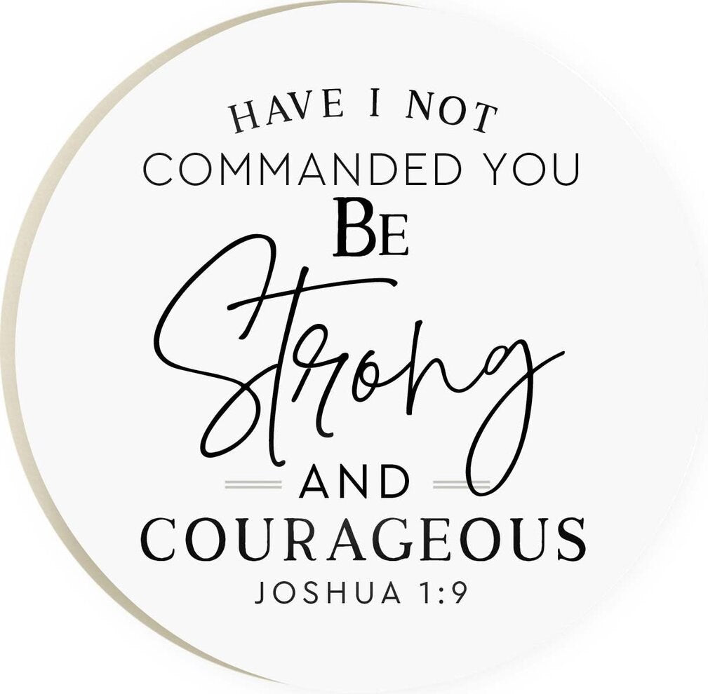 Coaster-Be Strong And Courageous (Pack Of 6)