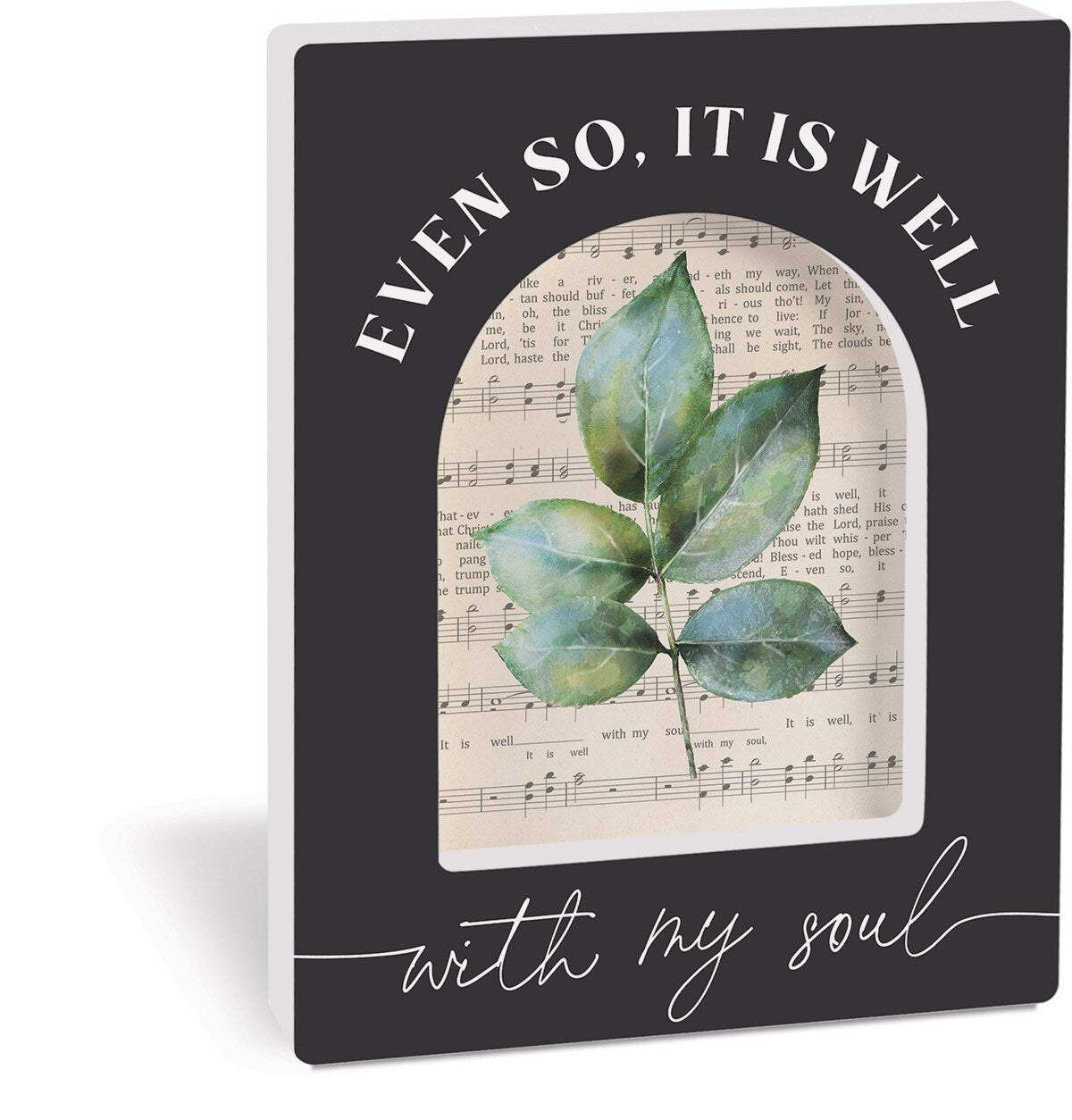 Ornate Decor-It Is Well With My Soul (5.5 x 7.25)