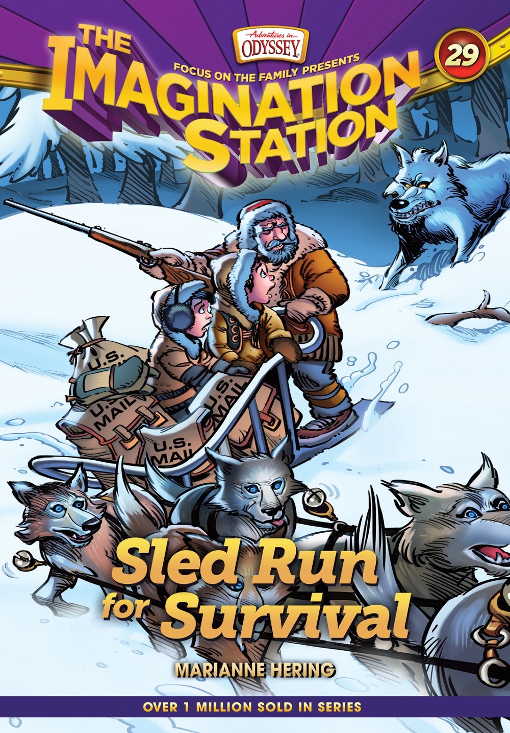 Sled Run For Survival (Adventures In Odyssey The Imagination Station #29)-Hardcover