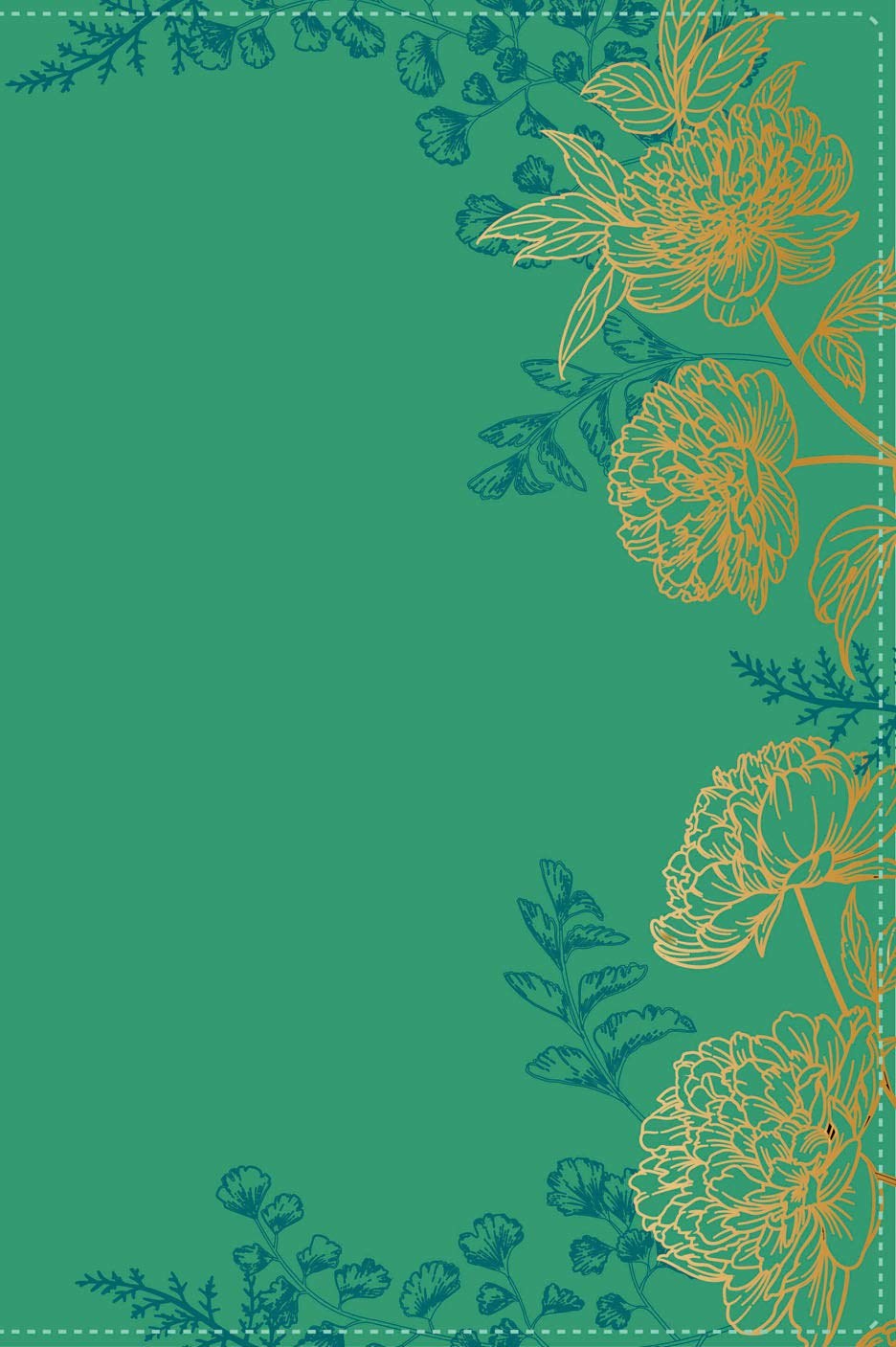 RVR 1960 Biblia de una Joven Conforme al Corazon de Dios (A Young Woman After God's Own Heart)-Green Imitation