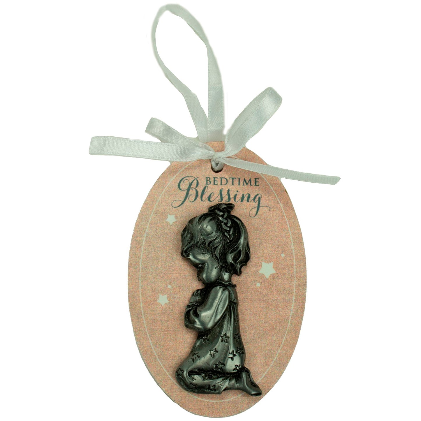Ornament-Bedtime Blessing-Girl (2.5" x 4")