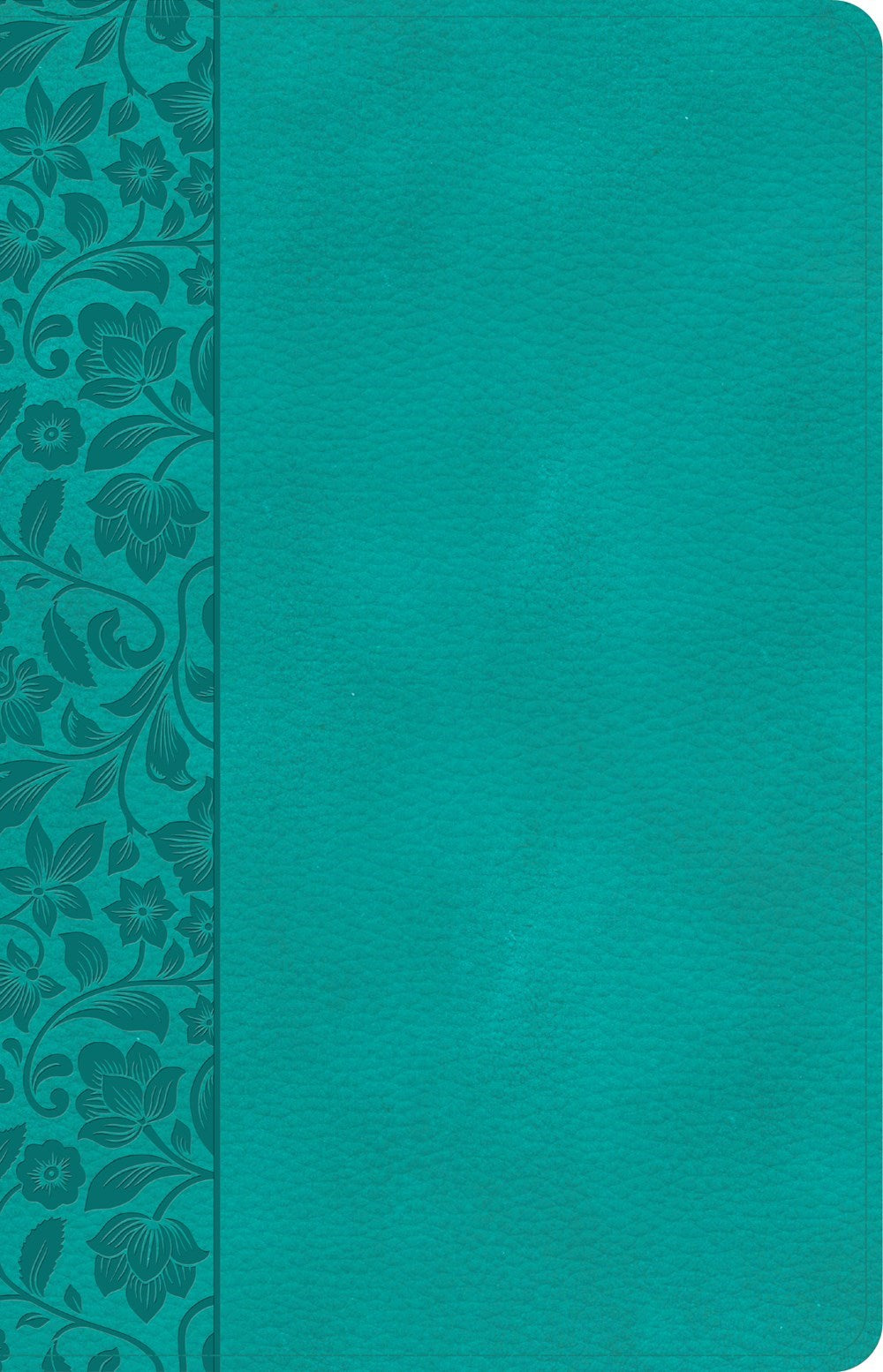 CSB Large Print Personal Size Reference Bible-Teal LeatherTouch Indexed