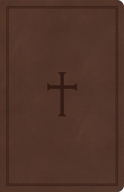 KJV Thinline Bible-Brown LeatherTouch