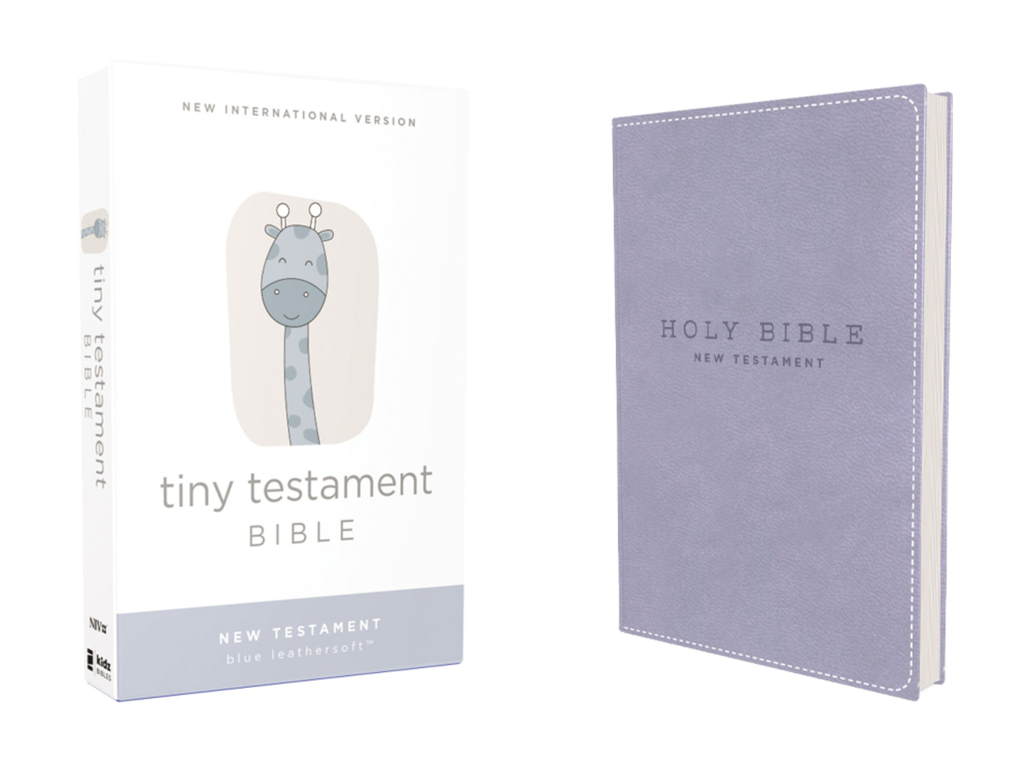 NIV Tiny New Testament Bible (Comfort Print)-Blue Leathersoft