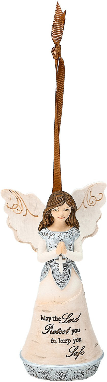 Ornament-Angel-May The Lord Protect You (4.5")