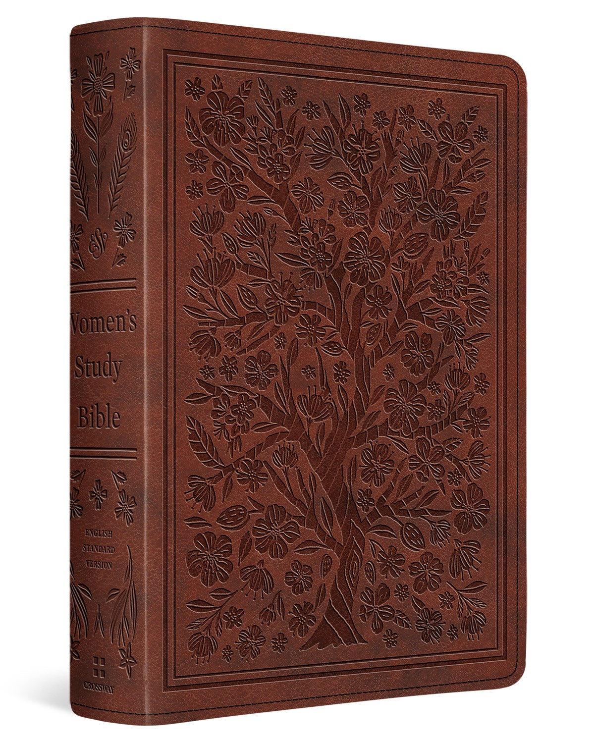 ESV Women's Study Bible-Tan Almond Tree Design TruTone