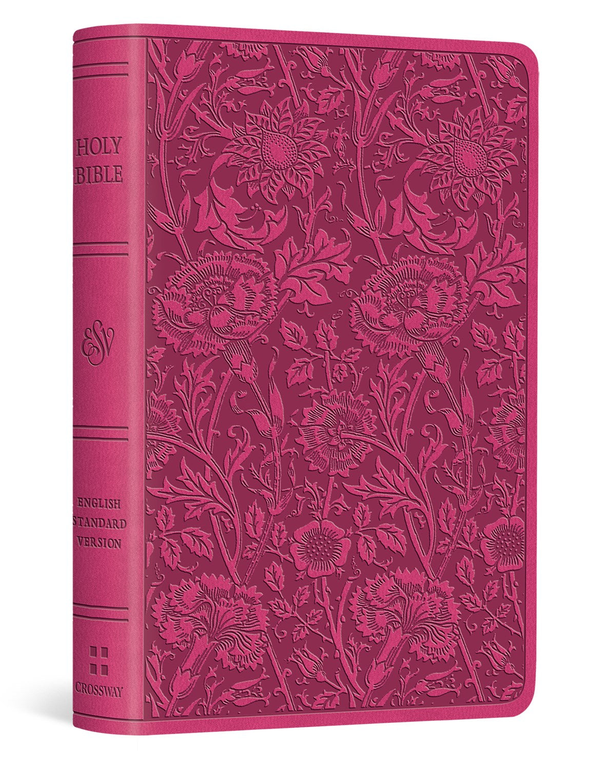 ESV Vest Pocket New Testament With Psalms And Proverbs-Berry Floral Design TruTone