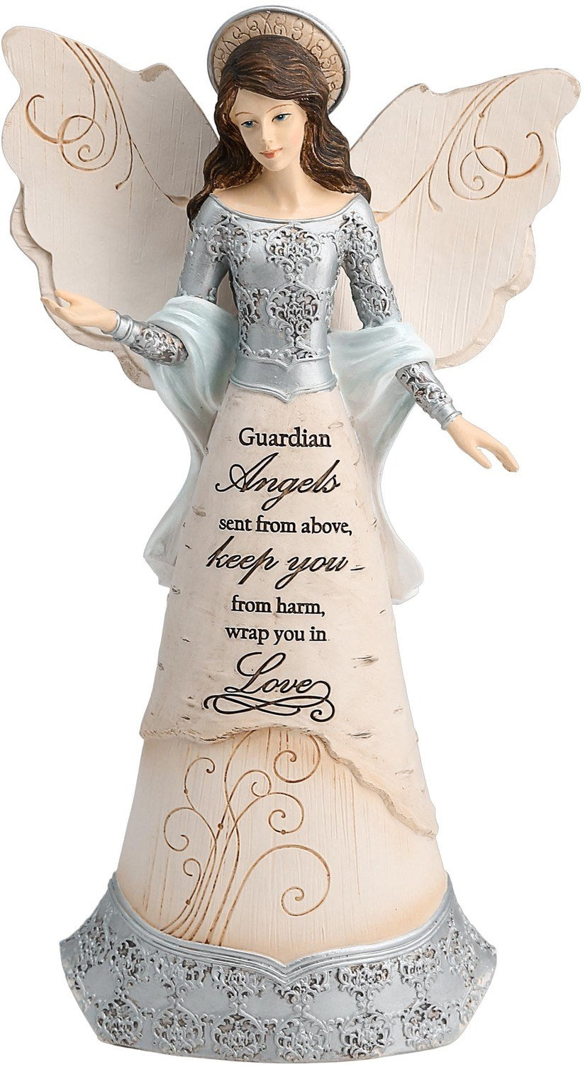 Figurine-Angel-Guardian Angel (9")