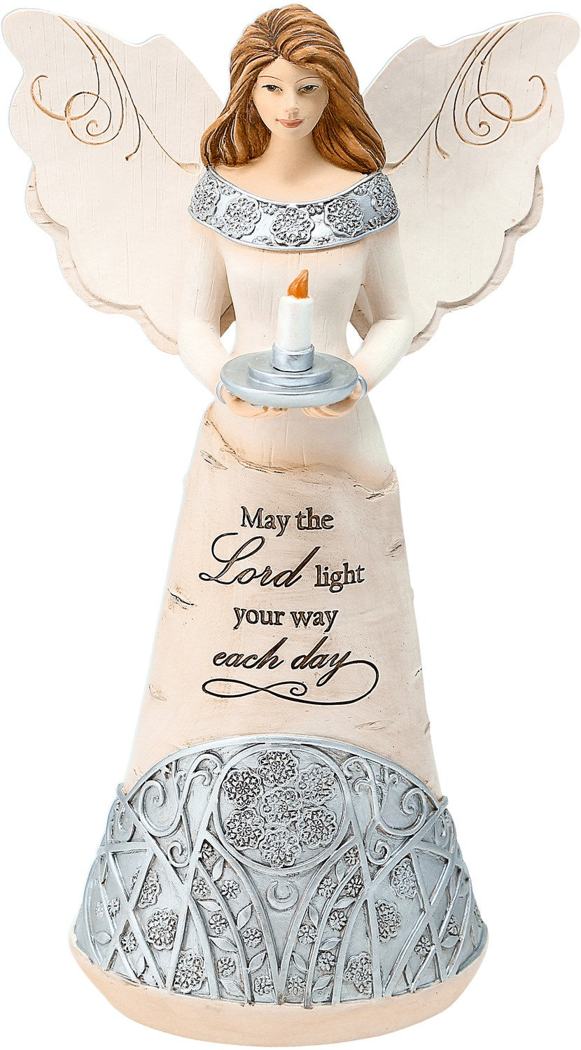 Figurine-Angel-May The Lord Light Your Way Each Day (9")