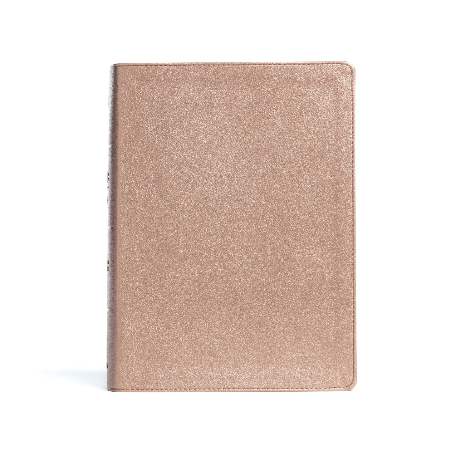 CSB Study Bible-Rose Gold LeatherTouch