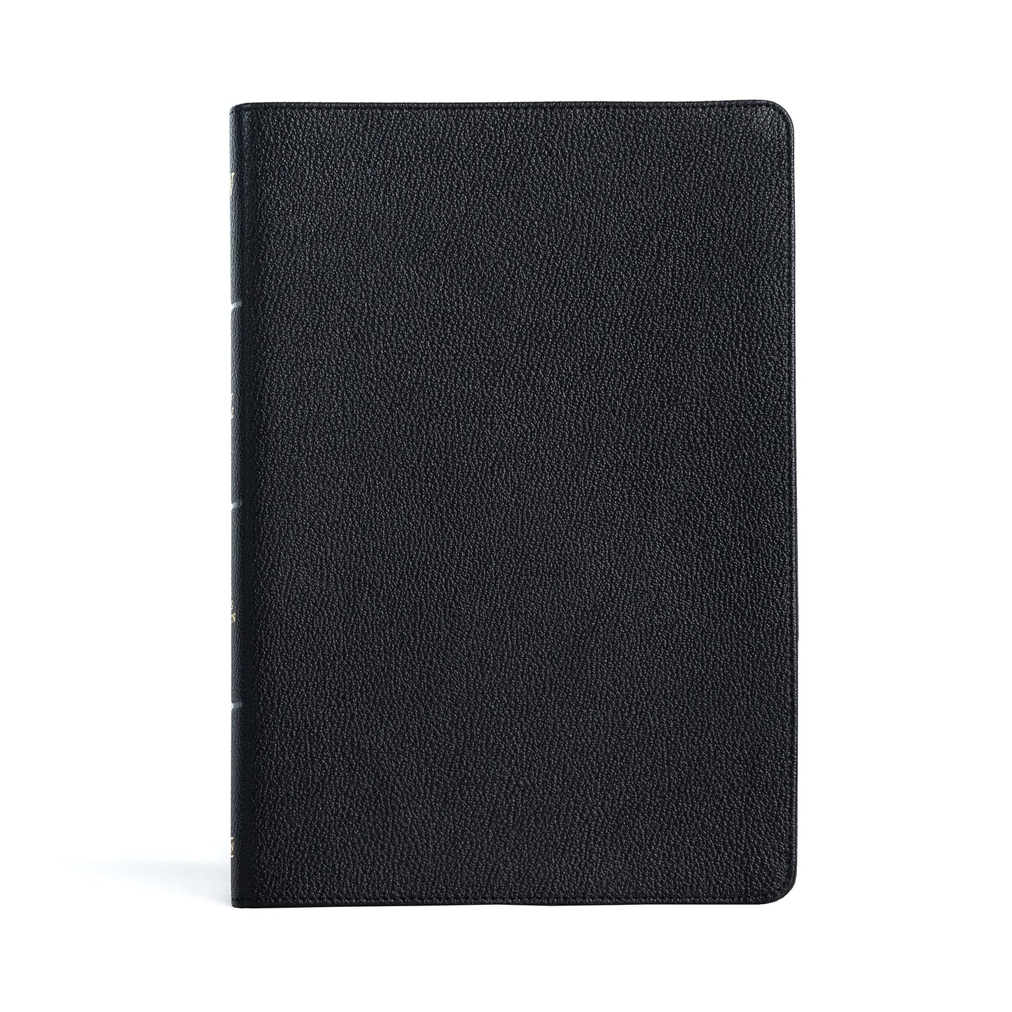 KJV Large Print Thinline Bible-Black Genuine Leather Indexed