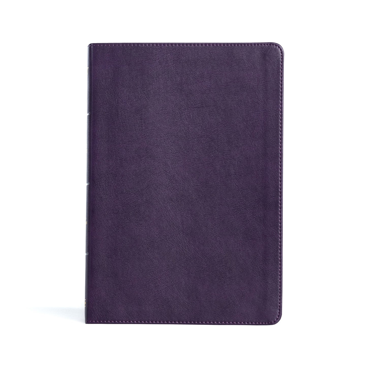 KJV Large Print Thinline Bible-Plum LeatherTouch