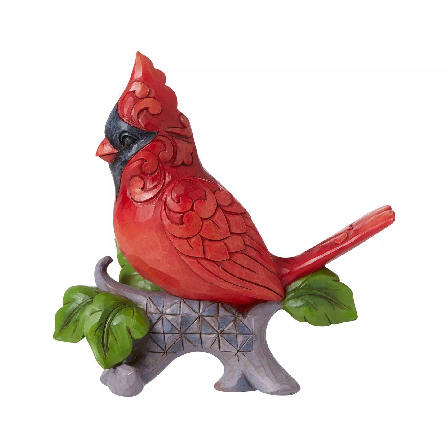 Figurine-Jim Shore/Cardinal On Branch (6.5")