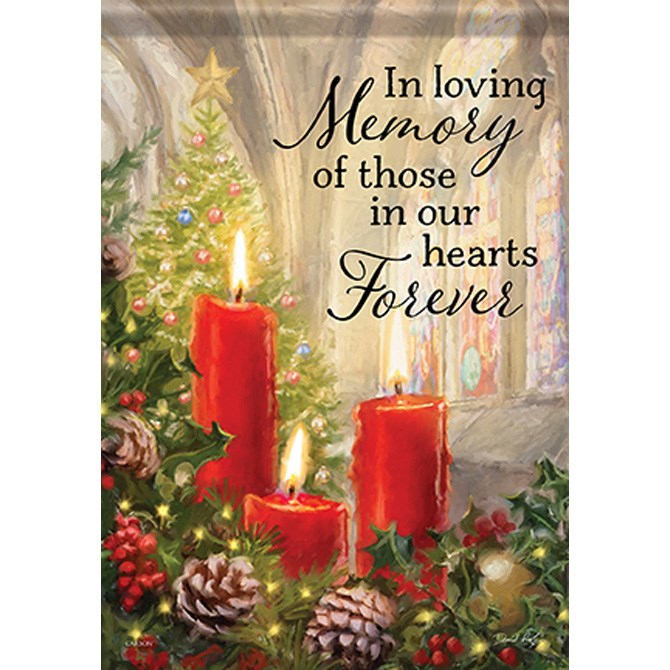 Flag-Garden-Dura Soft-Holiday Memory (12.5" x 18")