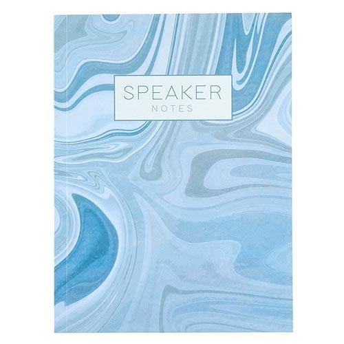 Speaker Notes-Blue Marble (6" x 8")