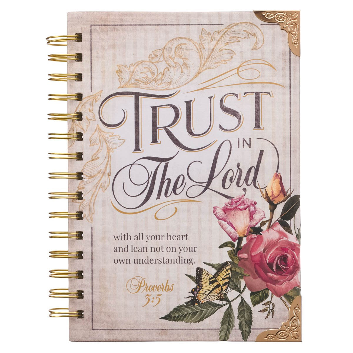 Journal-Wirebound-Trust In The Lord-Proverbs 3:4