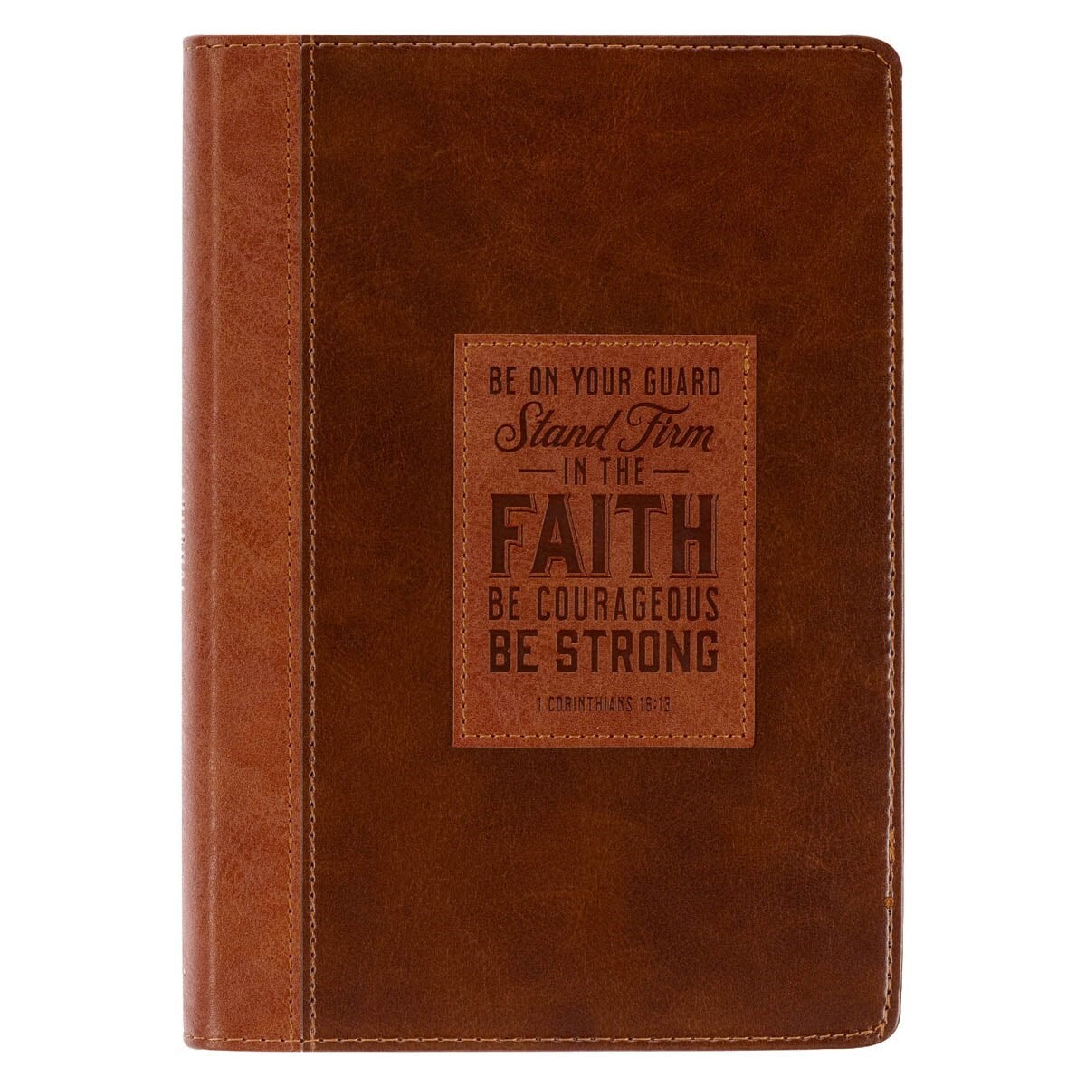 Journal-Classic LuxLeather-Stand Firm In The Faith 1 Cor. 16:13