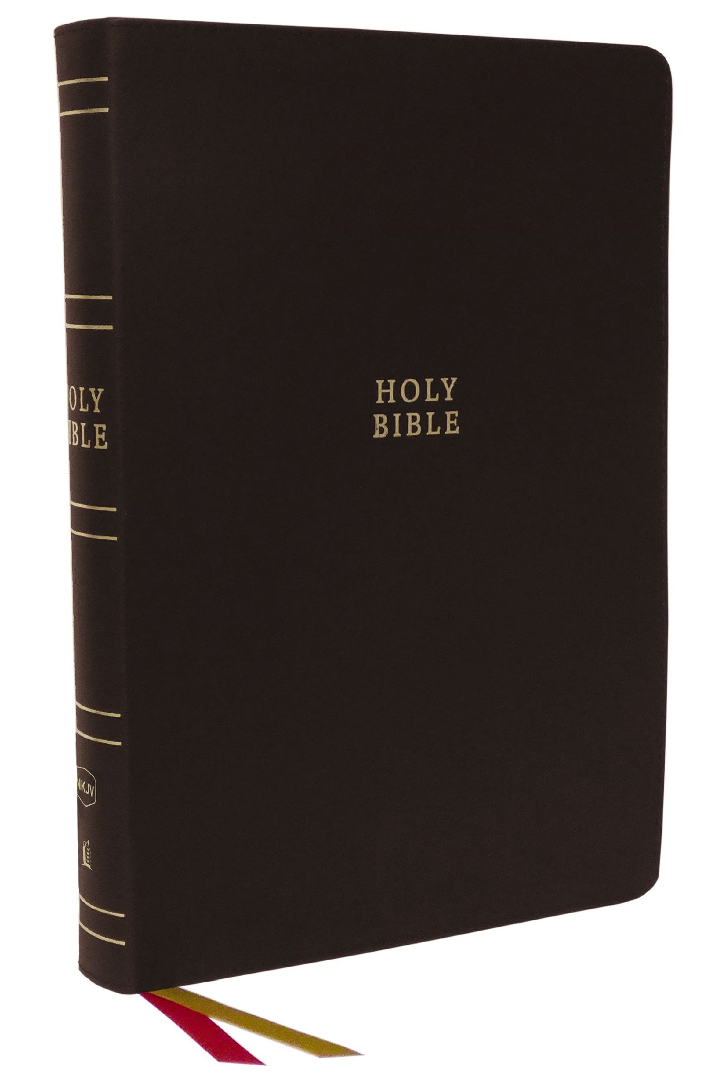 NKJV Super Giant Print Reference Bible (Comfort Print)-Brown Bonded Leather