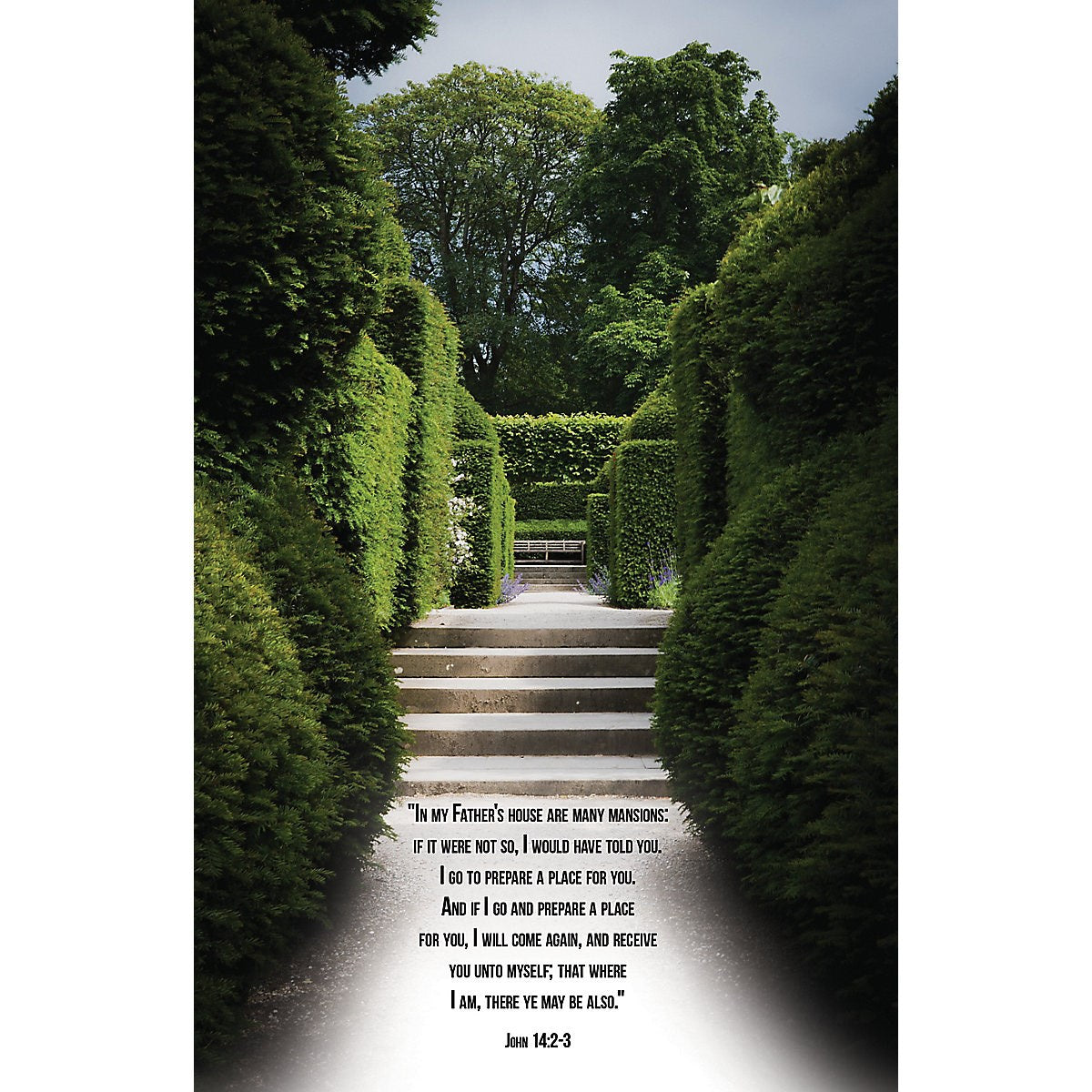 Bulletin-In My Father's House There Are Many Mansions(Pack Of 100)