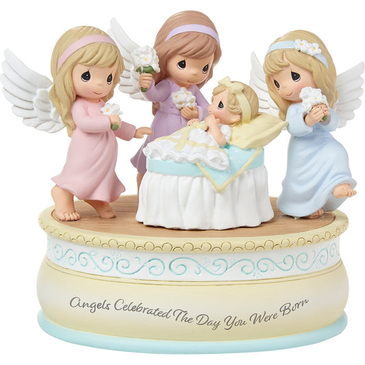 Musical-Angel Celebrated The Day You Were Born/Mozarts Lullaby (5"H)