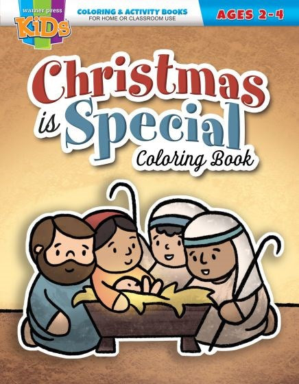 Christmas Is Special Coloring Book (Ages 2-4)