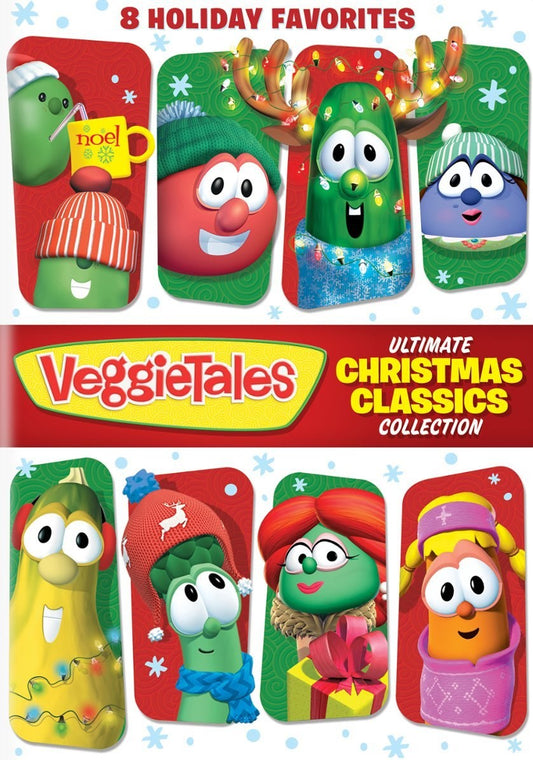 DVD-Veggie Tales: Classic Collection-8 Holiday Favorites