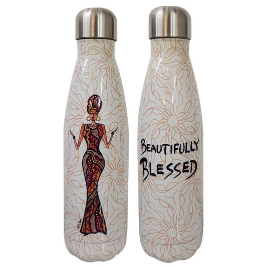 Stainless Steel Bottle-Beautifully Blessed