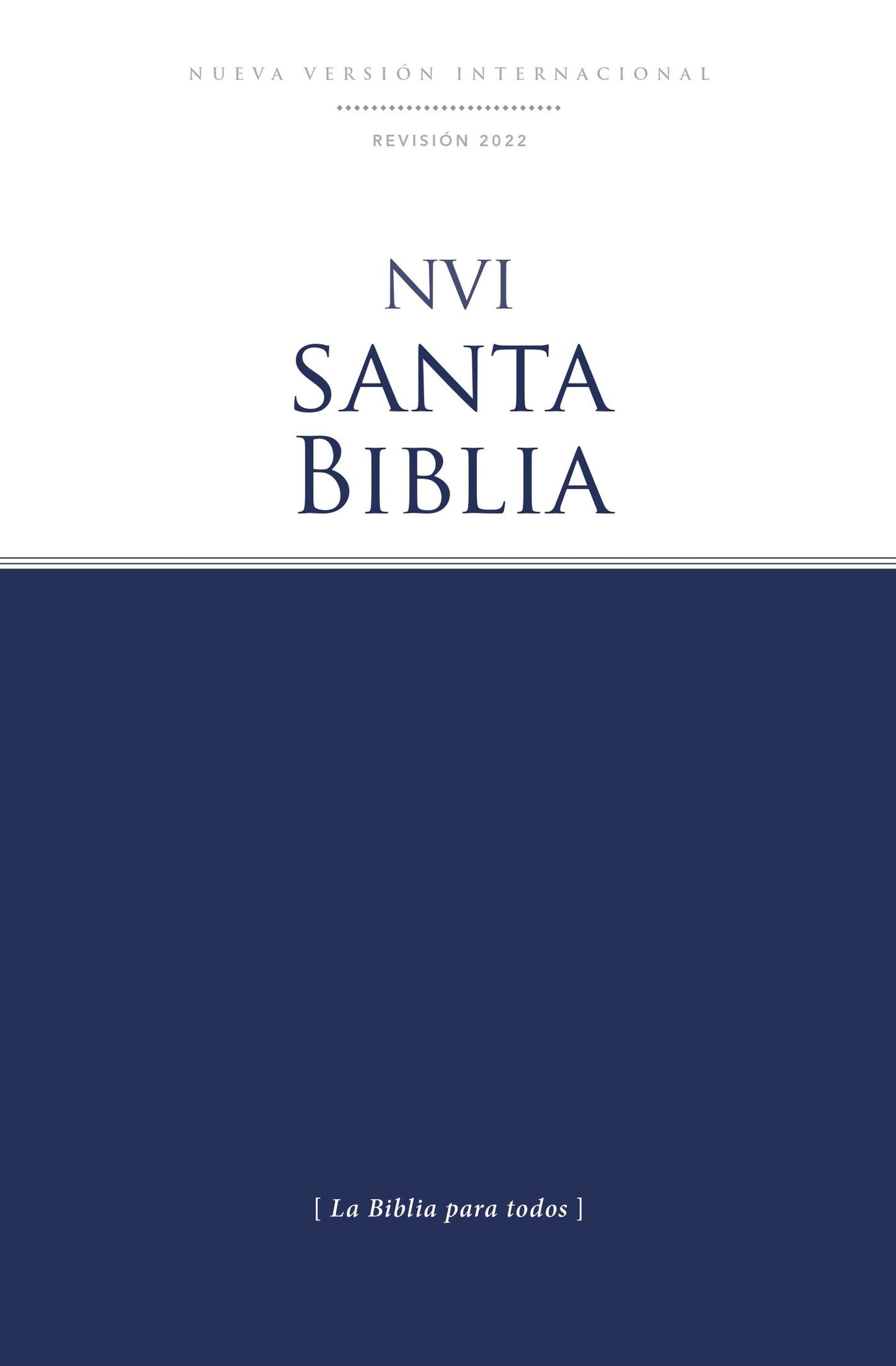 NVI Santa Biblia Edicion Economica Texto Revisado 2022(Economy Edition Revised Text 2022)-Softcover