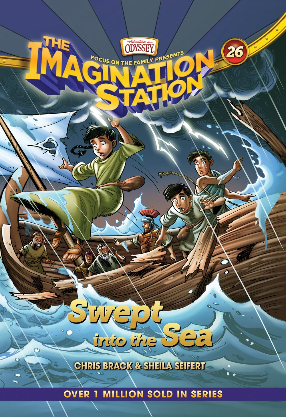 Swept Into The Sea (Adventures In Odyssey The Imagination Station #26)