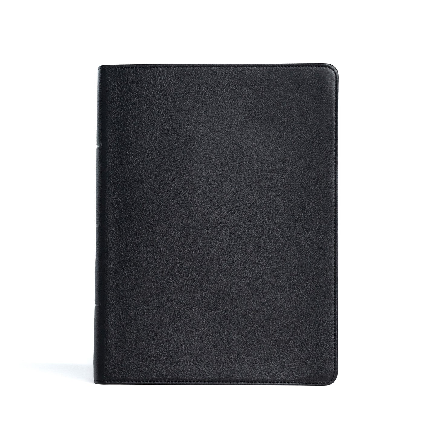 CSB Life Counsel Bible-Black Genuine Leather Indexed