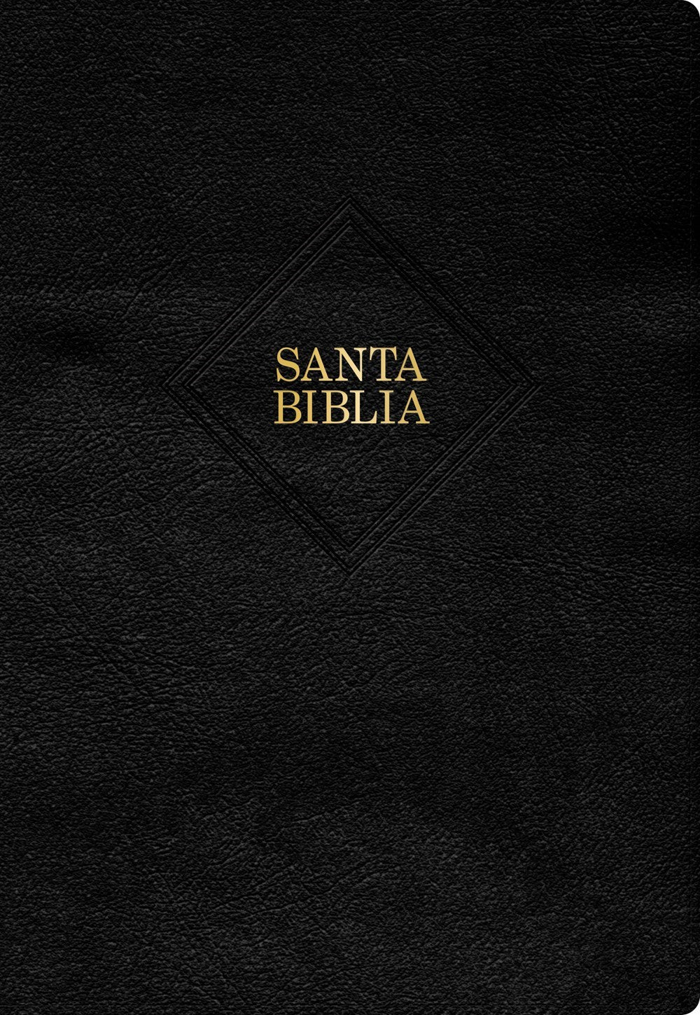 RVR 1960 Biblia Letra S per Gigante (Super Giant Print Bible)-Black Bonded Leather