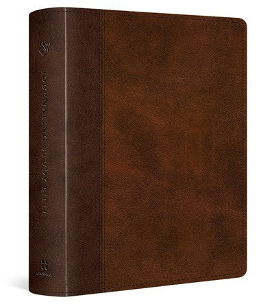ESV Journaling Study Bible-Brown/Chestnut Timeless Design TruTone