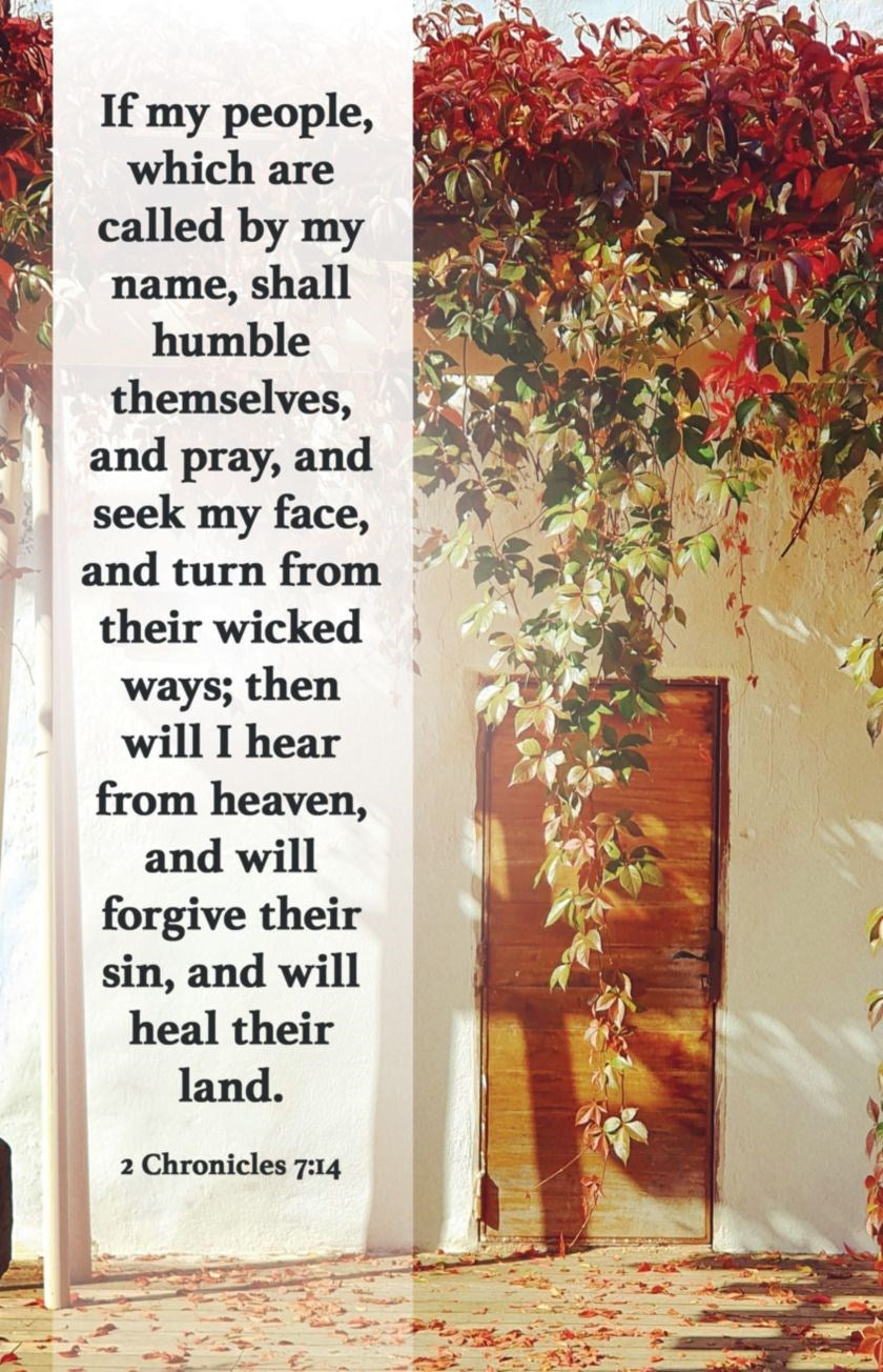 Bulletin-If My People Which Are Called By My Name (Pack Of 100)